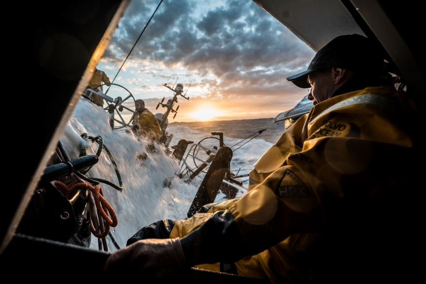 Leg 4, Melbourne to Hong Kong, Day 2 onboard Turn the Tide on Plastic. 03 January, 2018.