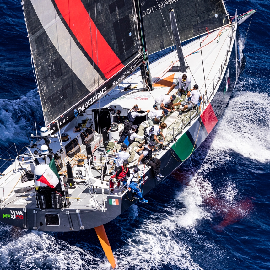 Start of the Third Leg of The Ocean Race Europe, from Alicante, Spain, to Genoa, Italy.