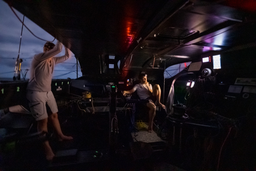 The Ocean Race 2022-23. 2 February 2023, Leg 2, Day 8 GUYOT environnement - Team Europe