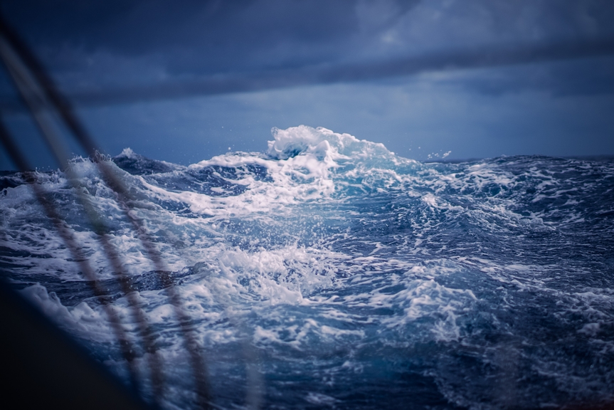 The Ocean Race 2022-23 - 25 April 2023, Leg 4 Day 2 onboard Team Holcim - PRB.