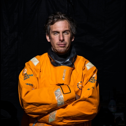 The Ocean Race 2022-23 - 18 May 2023. Charlie Dalin, onboard 11th Hour Racing Team for Leg 5.