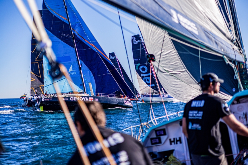 The Ocean Race VO65 Sprint Cup 2022-23 - 10 January 2023, Practice Race onboard Mirpuri Foundation Racing Team.