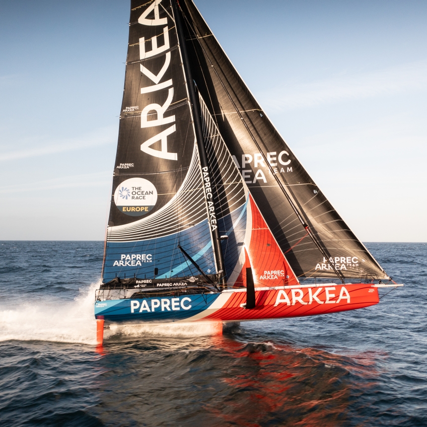 Drone shot of Paprec Arkéa.
FOR EDITORIAL USE ONLY.