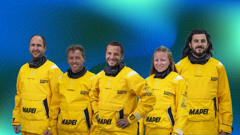 The Allagrande Mapei Racing crew.