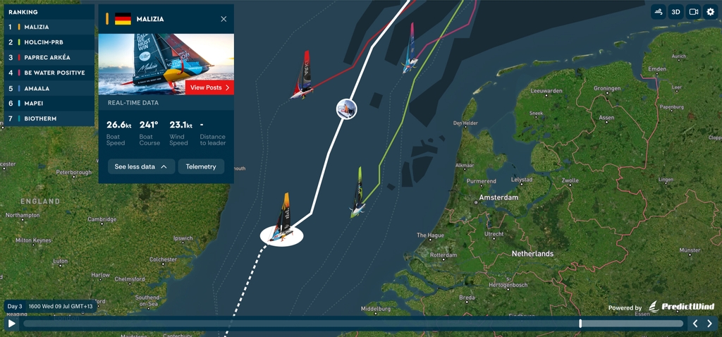 The Ocean Race Tracker