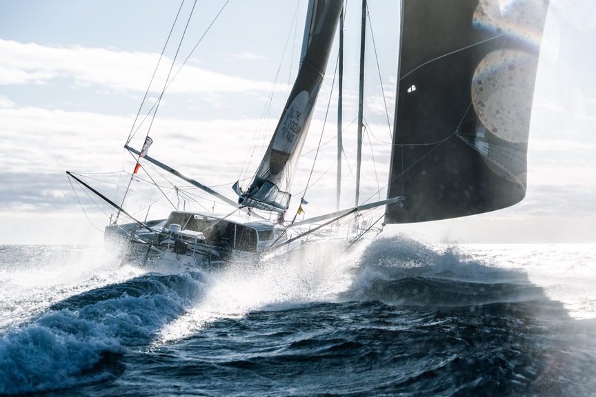 Biotherm during the Gotland Runt Race 2025.